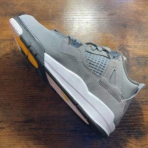 Jordan 4 retro cool grey kids size 12c
